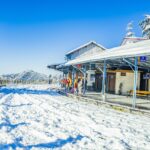 a Himalayan place witnessing fresh snowfall