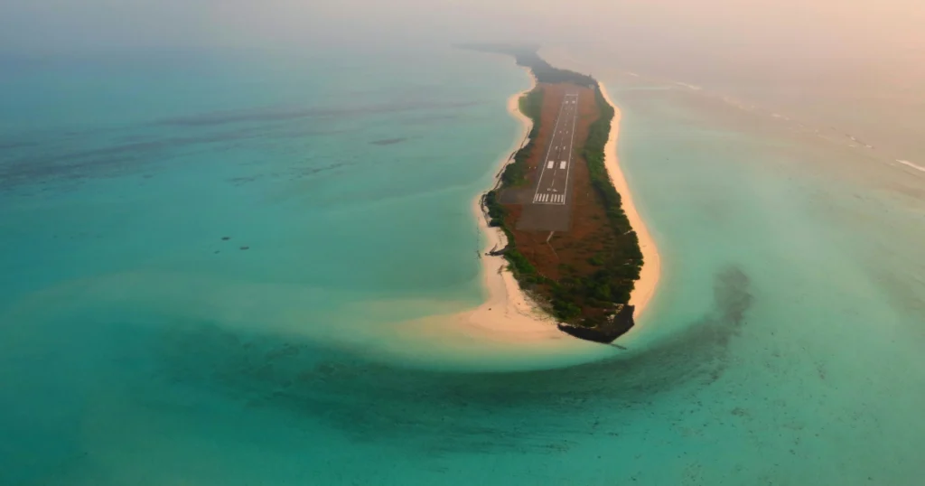Agatti island air strip