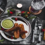 Food along with menu card